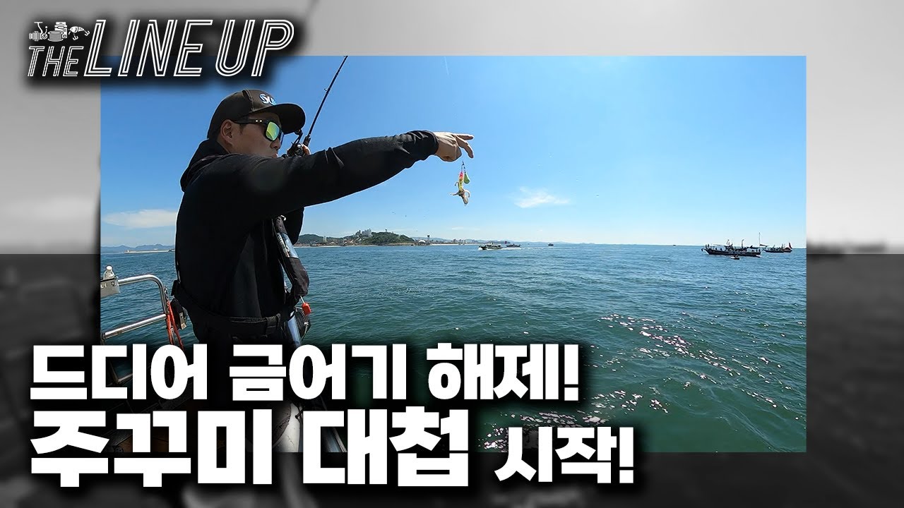 9월 금어기가 해제되고 주꾸미시즌이 시작되었습니다!